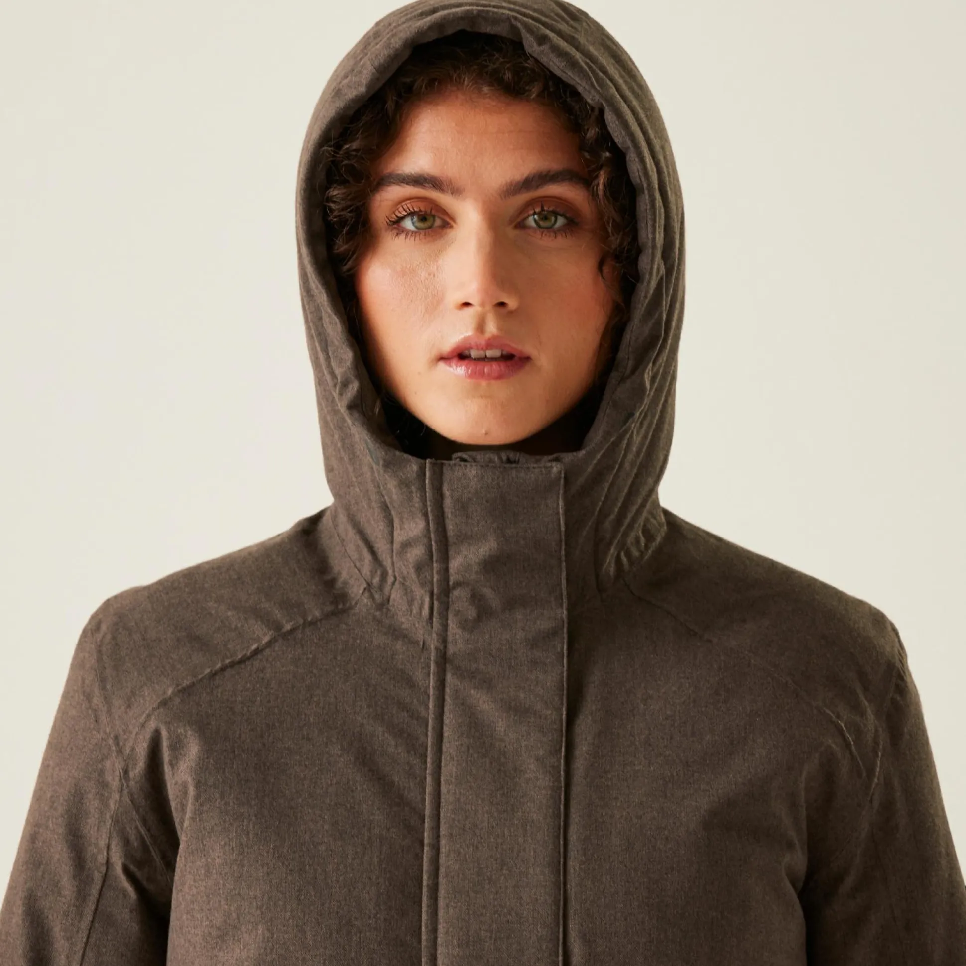 Women's Ezdale Waterproof Insulated Jacket | Bueno Brown Marl