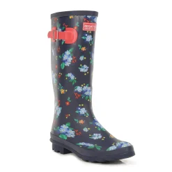 Women's Fairweather II Wellies | Navy Rebel Red