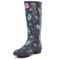Women's Fairweather II Wellies | Navy Rebel Red