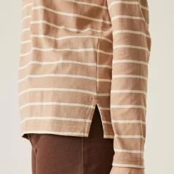 Women's Federica II Long Sleeved T-Shirt | Warm Taupe Light Vanilla