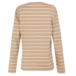 Women's Federica II Long Sleeved T-Shirt | Warm Taupe Light Vanilla