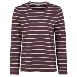 Women's Federica II Long Sleeved T-Shirt | Deep Plum Light Vanilla