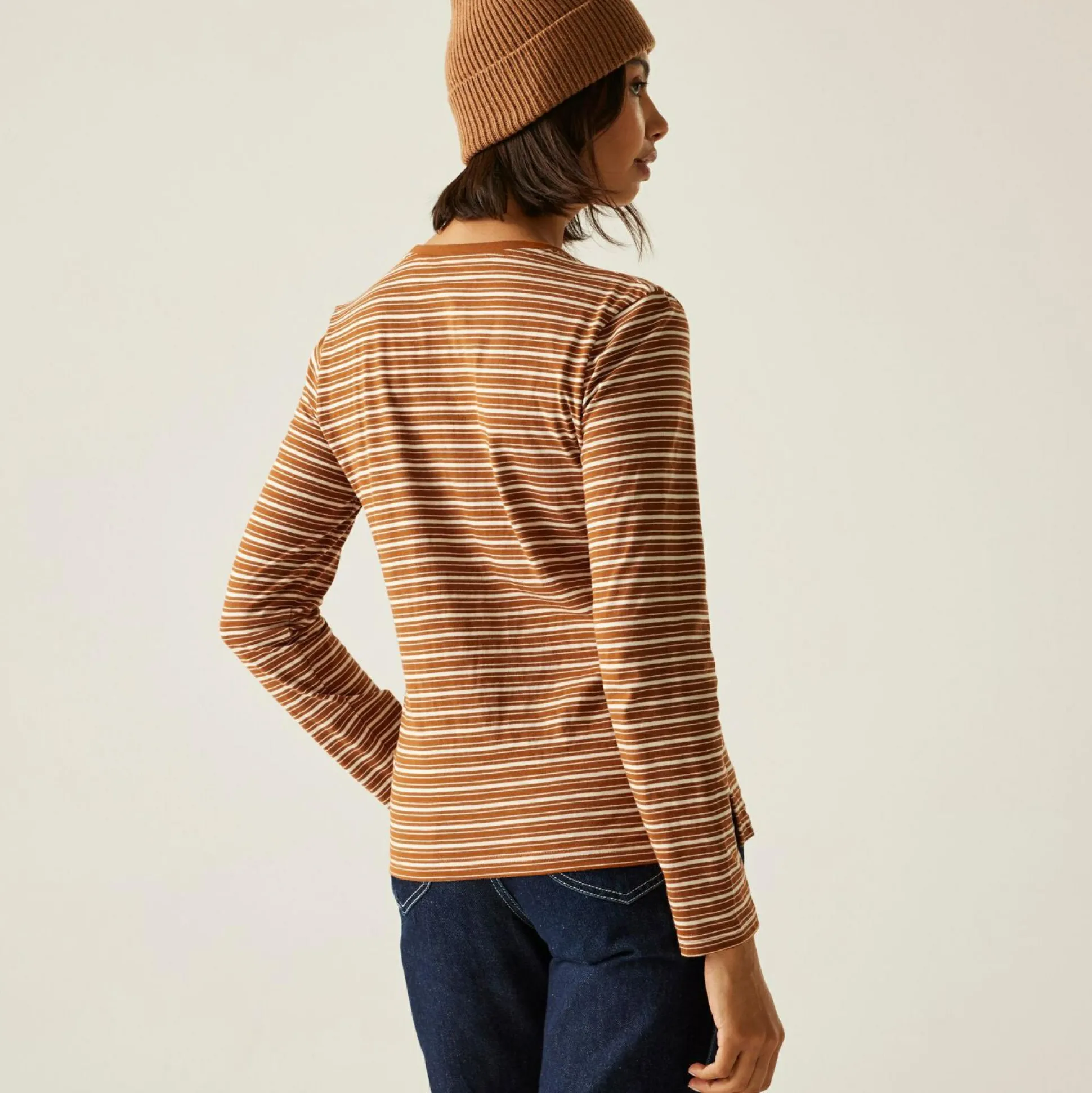 Women's Federica T-Shirt | Vanilla Brown