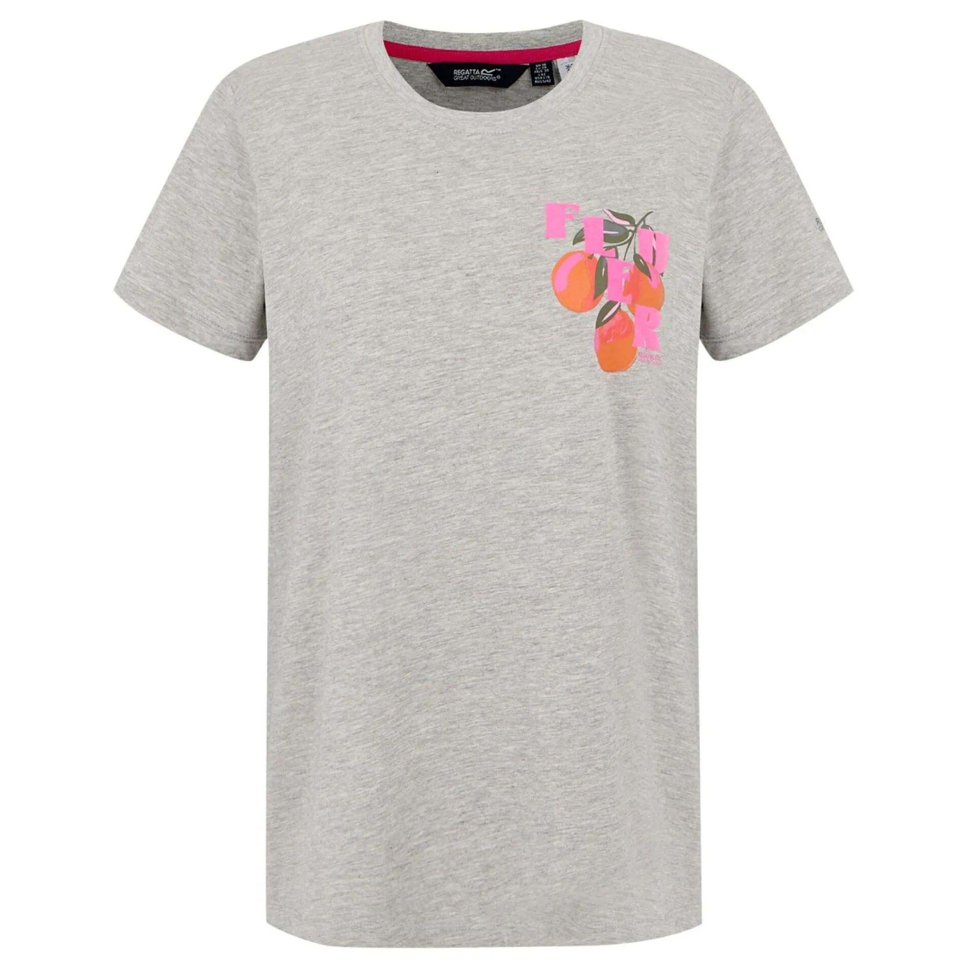 Women's Filandra VX T-Shirt | Grey Marl Fleur