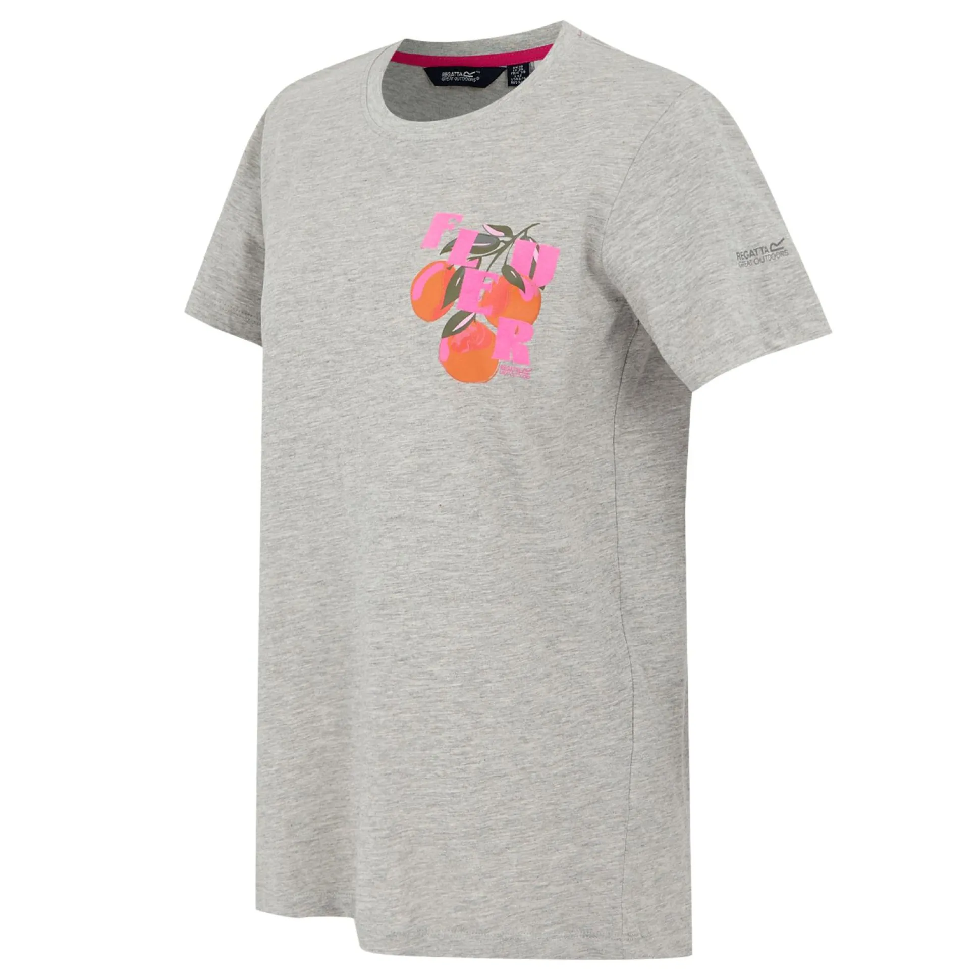 Women's Filandra VX T-Shirt | Grey Marl Fleur