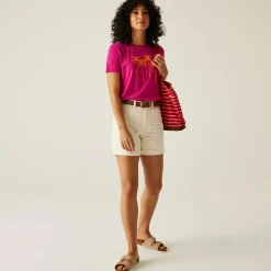 Women's Filandra VX T-Shirt | Pink Fusion Beach Palm