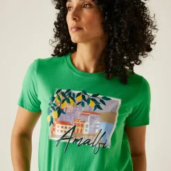 Women's Filandra VX T-Shirt | Island Green Amalfi