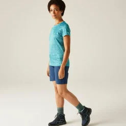 Women's Fingal Edition T-Shirt | Aruba Blue Leaf