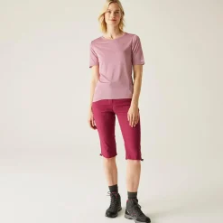 Women's Fingal II V-Neck T-Shirt | Lilas
