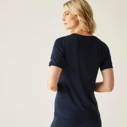 Women's Fingal II V-Neck T-Shirt | Navy