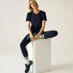 Women's Fingal II V-Neck T-Shirt | Navy