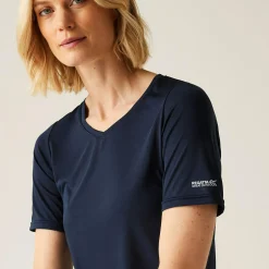 Women's Fingal II V-Neck T-Shirt | Navy