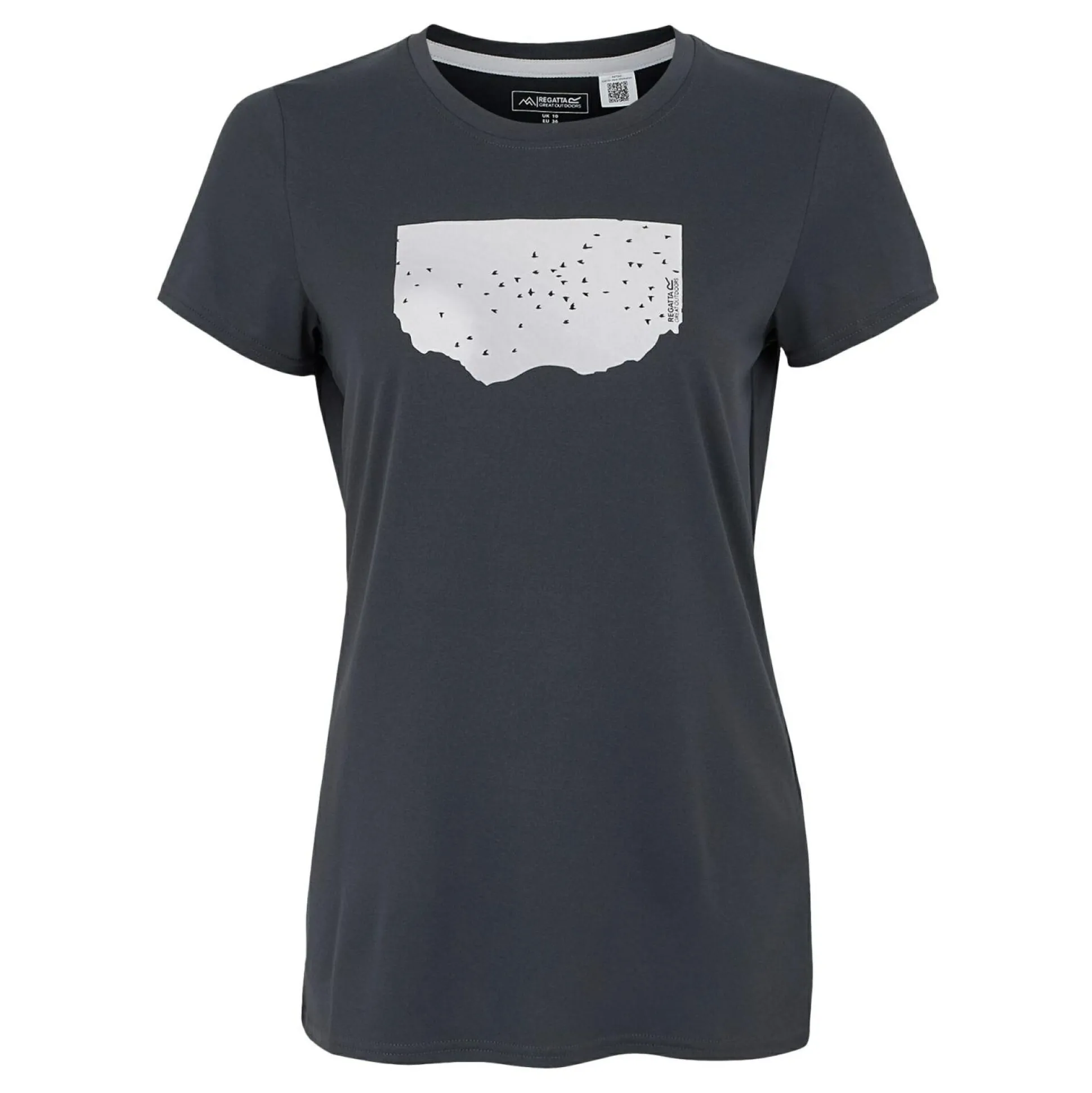 Women's Fingal Stretch T-Shirt | Seal Grey