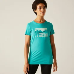 Women's Fingal Stretch T-Shirt | Turquoise