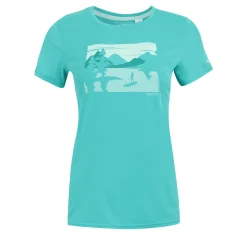 Women's Fingal Stretch T-Shirt | Turquoise
