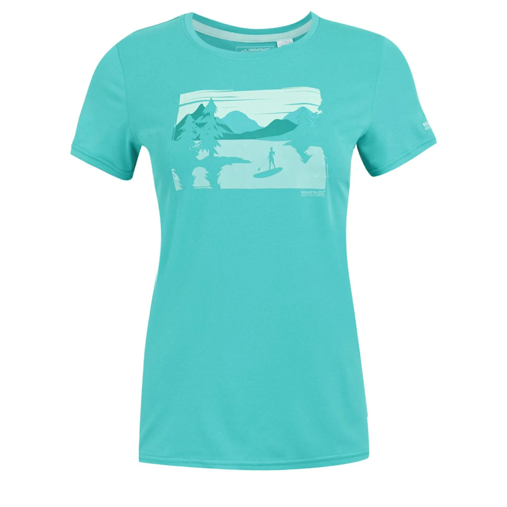 Women's Fingal Stretch T-Shirt | Turquoise