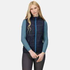 Womens Firedown Down-Touch Insulated Bodywarmer | Navy French Blue