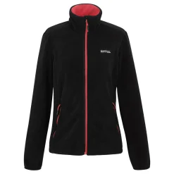 Women's Floreo IV Full Zip Fleece | Black Peach Bloom