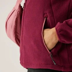 Women's Floreo IV Full Zip Fleece | Dark Pimento