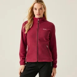 Women's Floreo IV Full Zip Fleece | Rumba Red