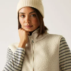 Women's Frankie Borg Bodywarmer | Light Vanilla