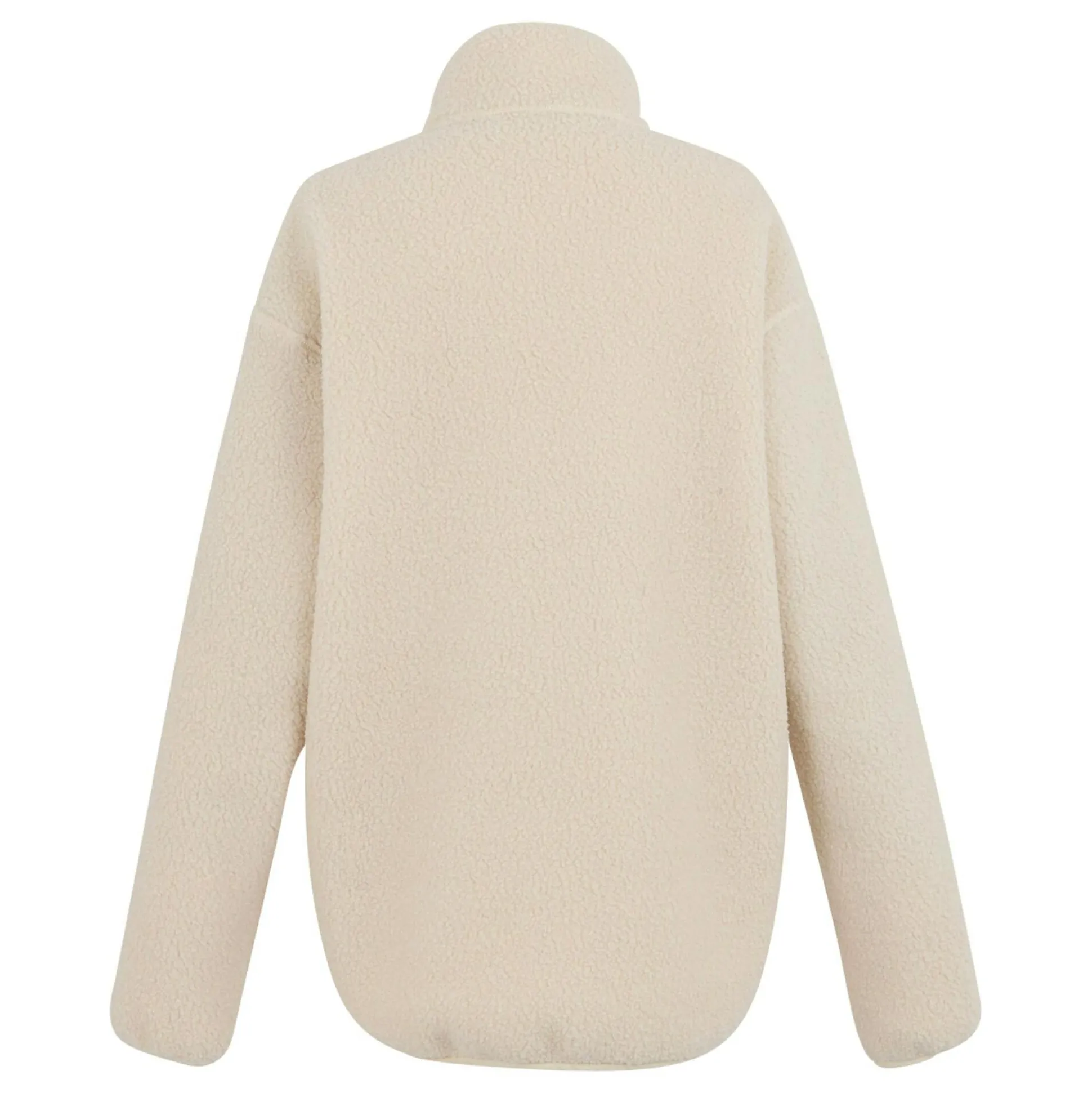 Women's Frankie Borg Half Zip Fleece | Light Vanilla