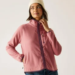 Women's Frankie Full Zip Fleece | Dusty Rose