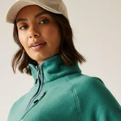Women's Frankie Half Zip Fleece | Green