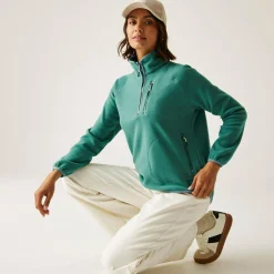 Women's Frankie Half Zip Fleece | Green