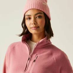 Women's Frankie Half Zip Fleece | Dusty Rose