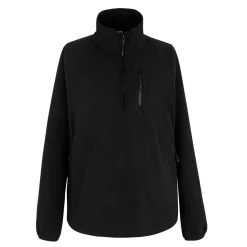 Women's Frankie Half Zip Fleece | Black