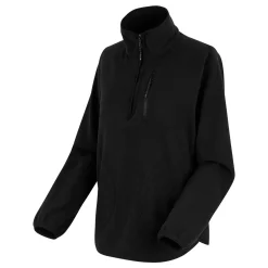 Women's Frankie Half Zip Fleece | Black