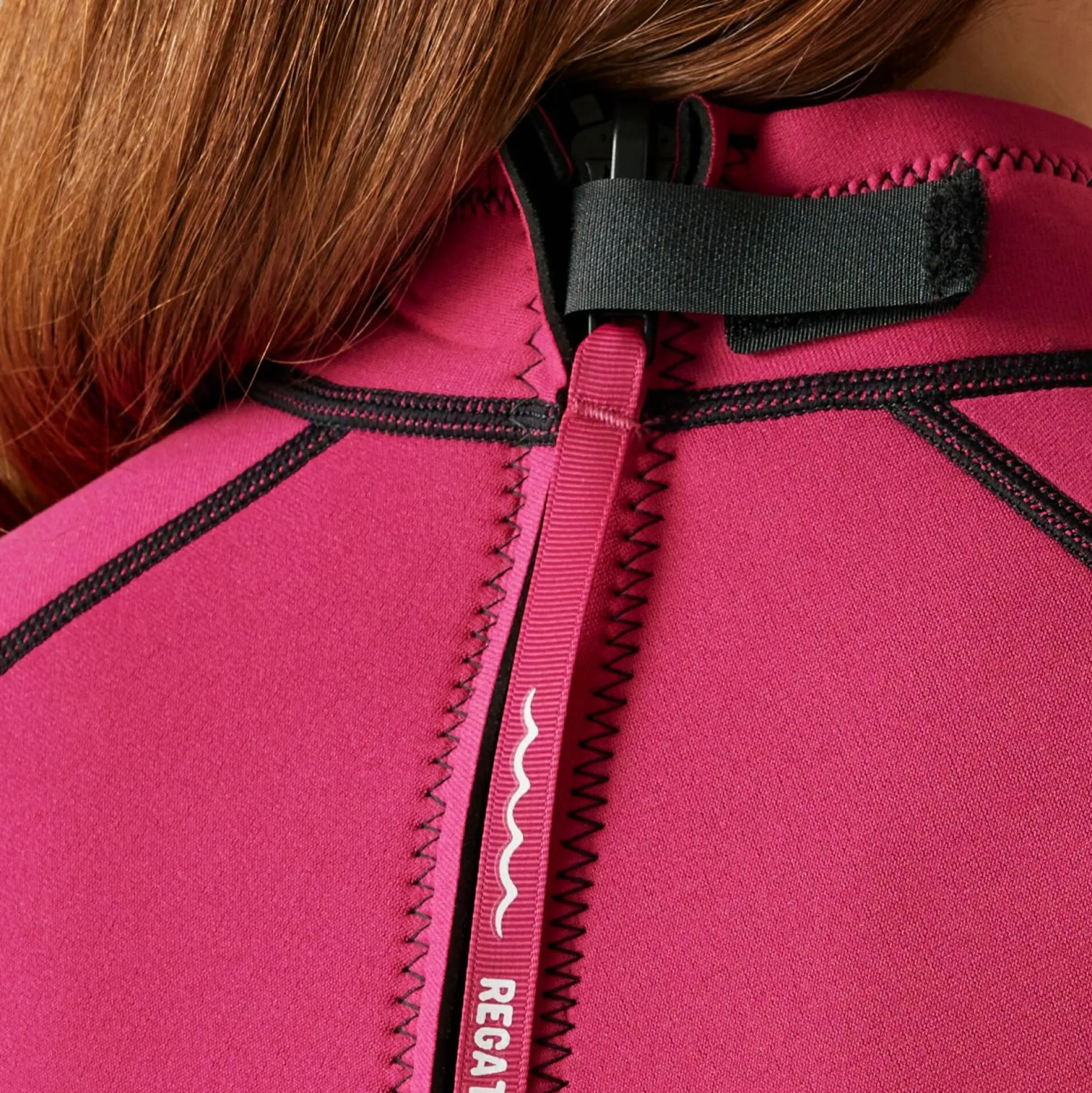 Women's Full 2mm Wetsuit | Black Pink Fusion