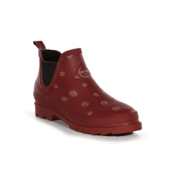 Women's Harper Cosy Ankle Wellies | Cabernet Dot