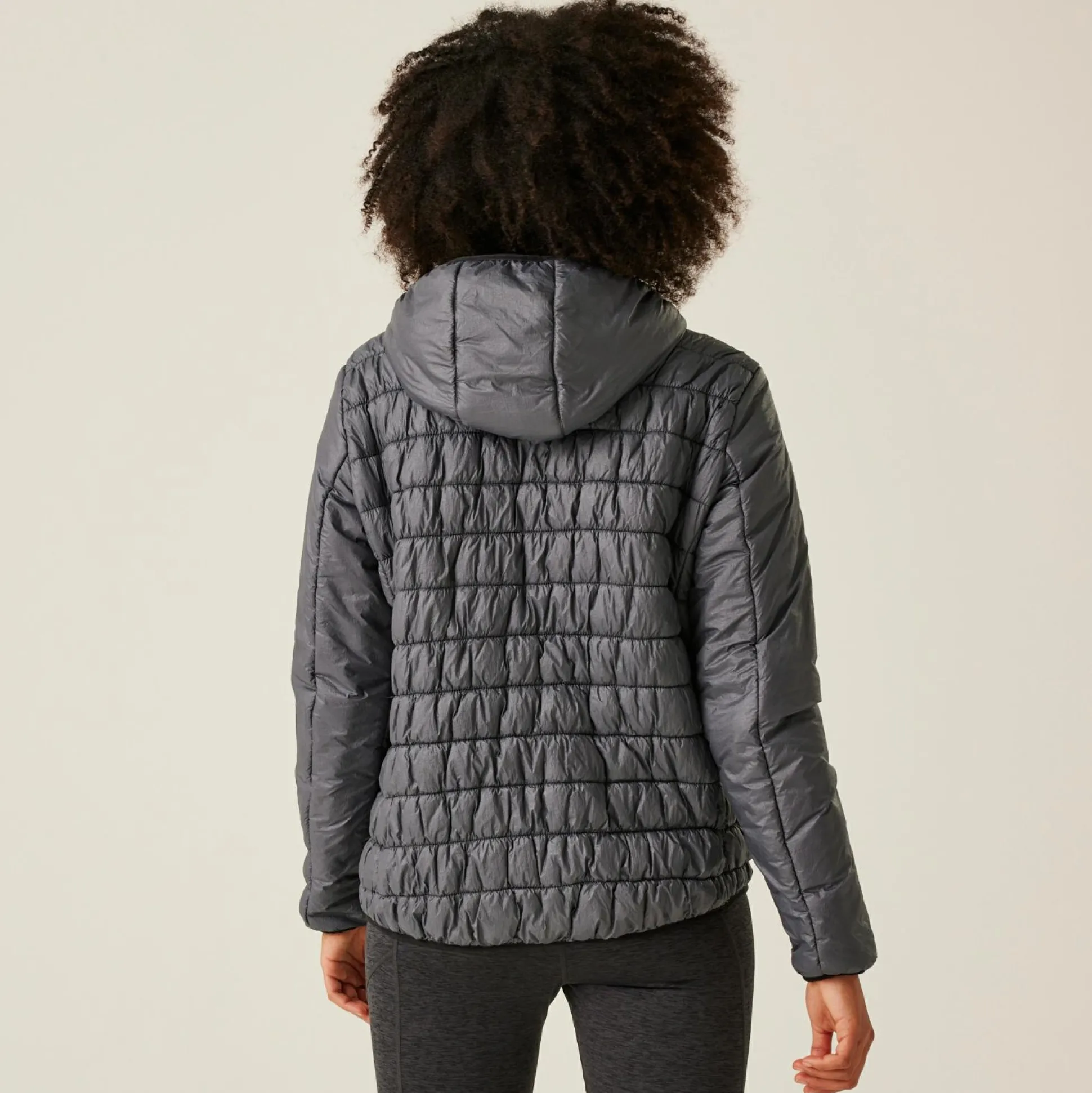 Women's Heatherly Quilted Jacket | Seal Grey
