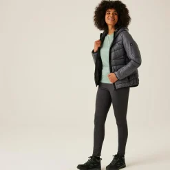 Women's Heatherly Quilted Jacket | Seal Grey