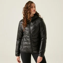 Women's Heatherly Quilted Jacket | Black