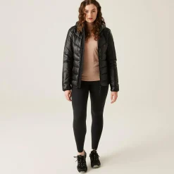 Women's Heatherly Quilted Jacket | Black