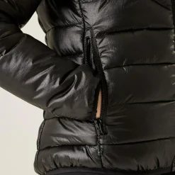 Women's Heatherly Quilted Jacket | Black