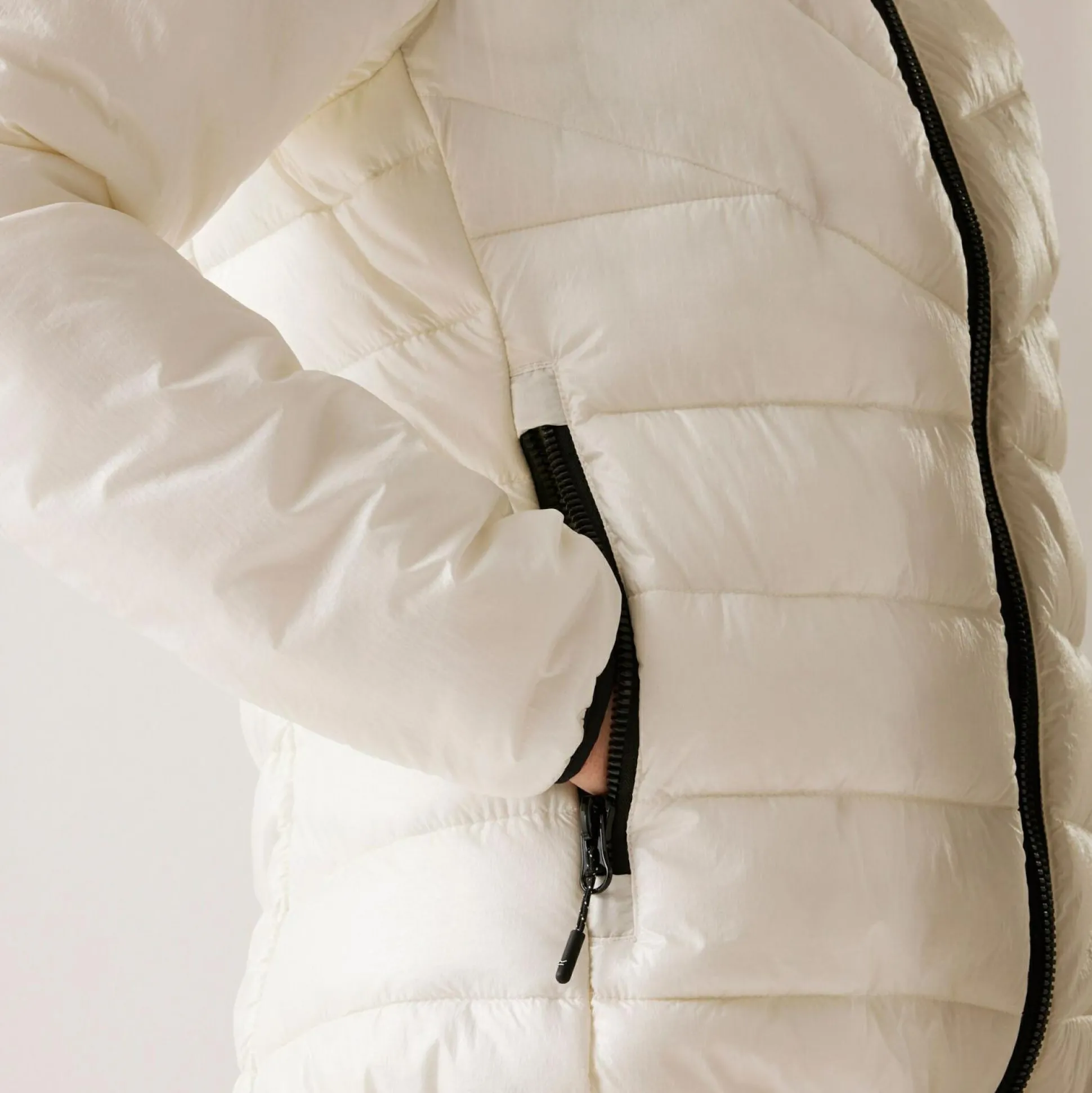 Women's Heatherly Quilted Jacket | Blanc De Blanc