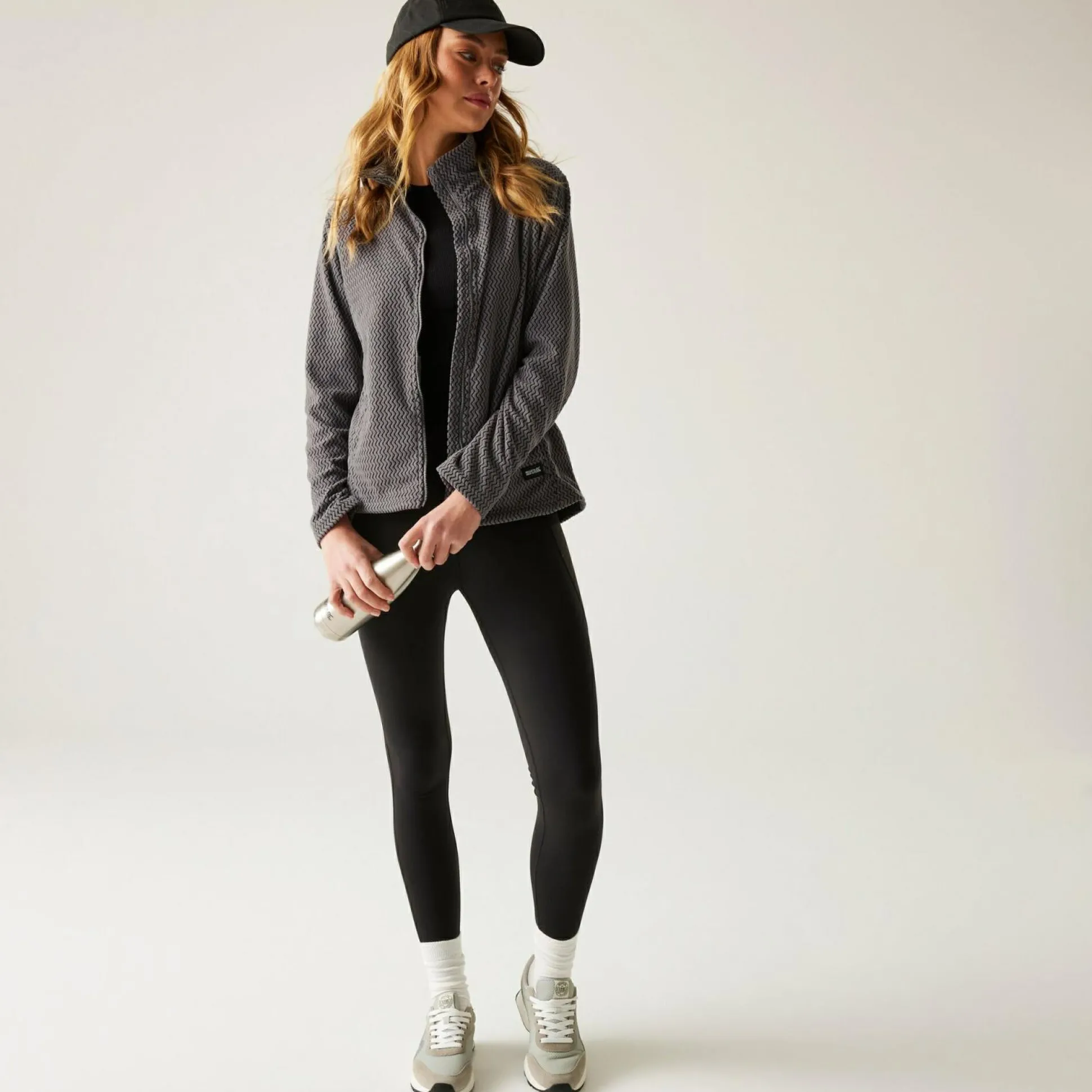 Women's Heidy Full Zip Fleece | Grey