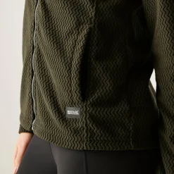 Women's Heidy Full Zip Fleece | Dark Khaki
