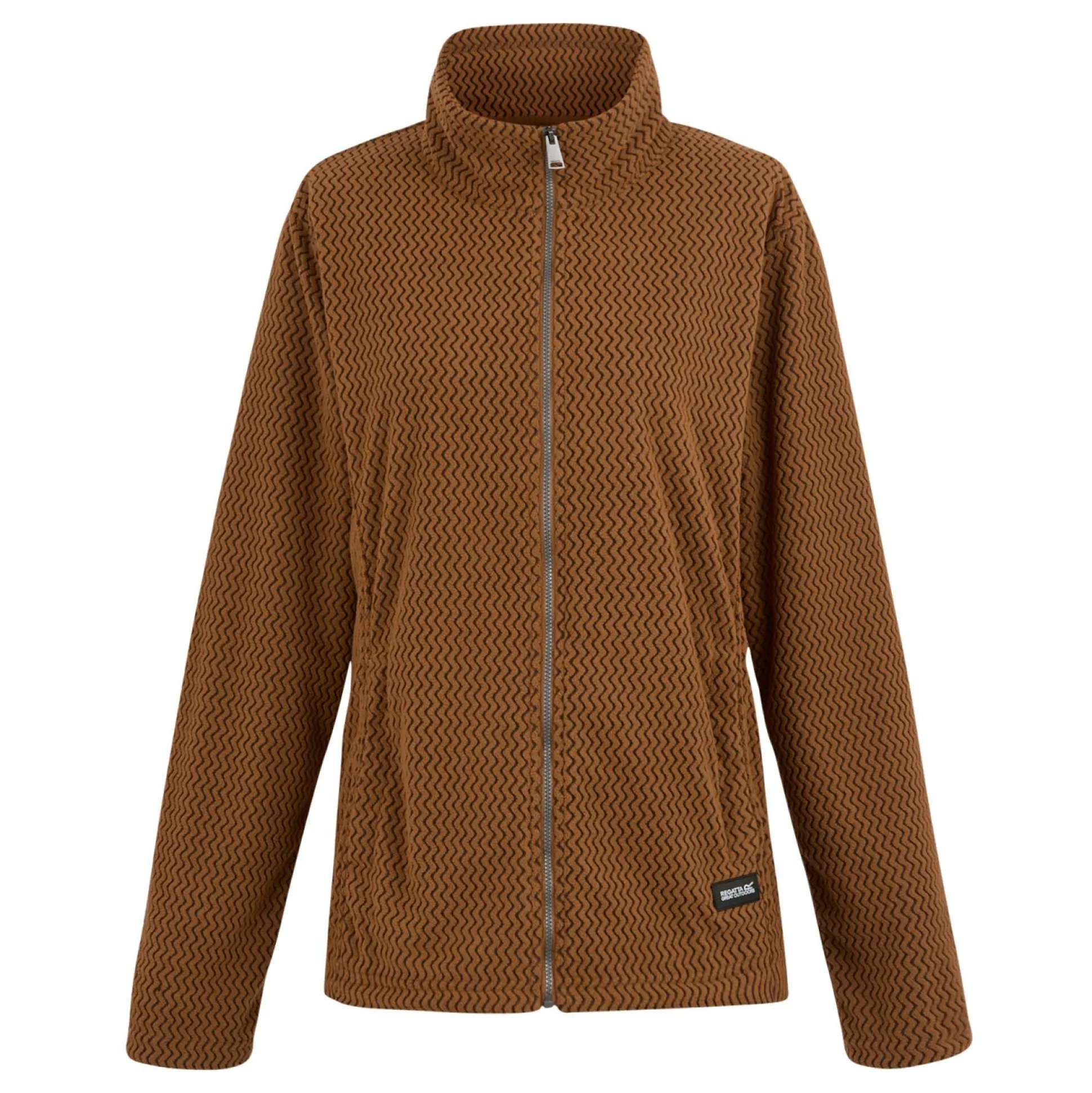 Women's Heidy Full Zip Fleece | Brown