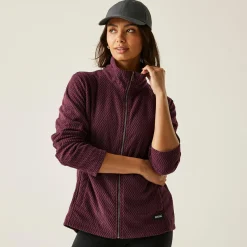 Women's Heidy Full Zip Fleece | Fig Purple