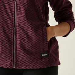 Women's Heidy Full Zip Fleece | Fig Purple