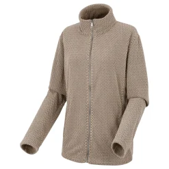 Women's Heidy Full Zip Fleece | Taupe Beige
