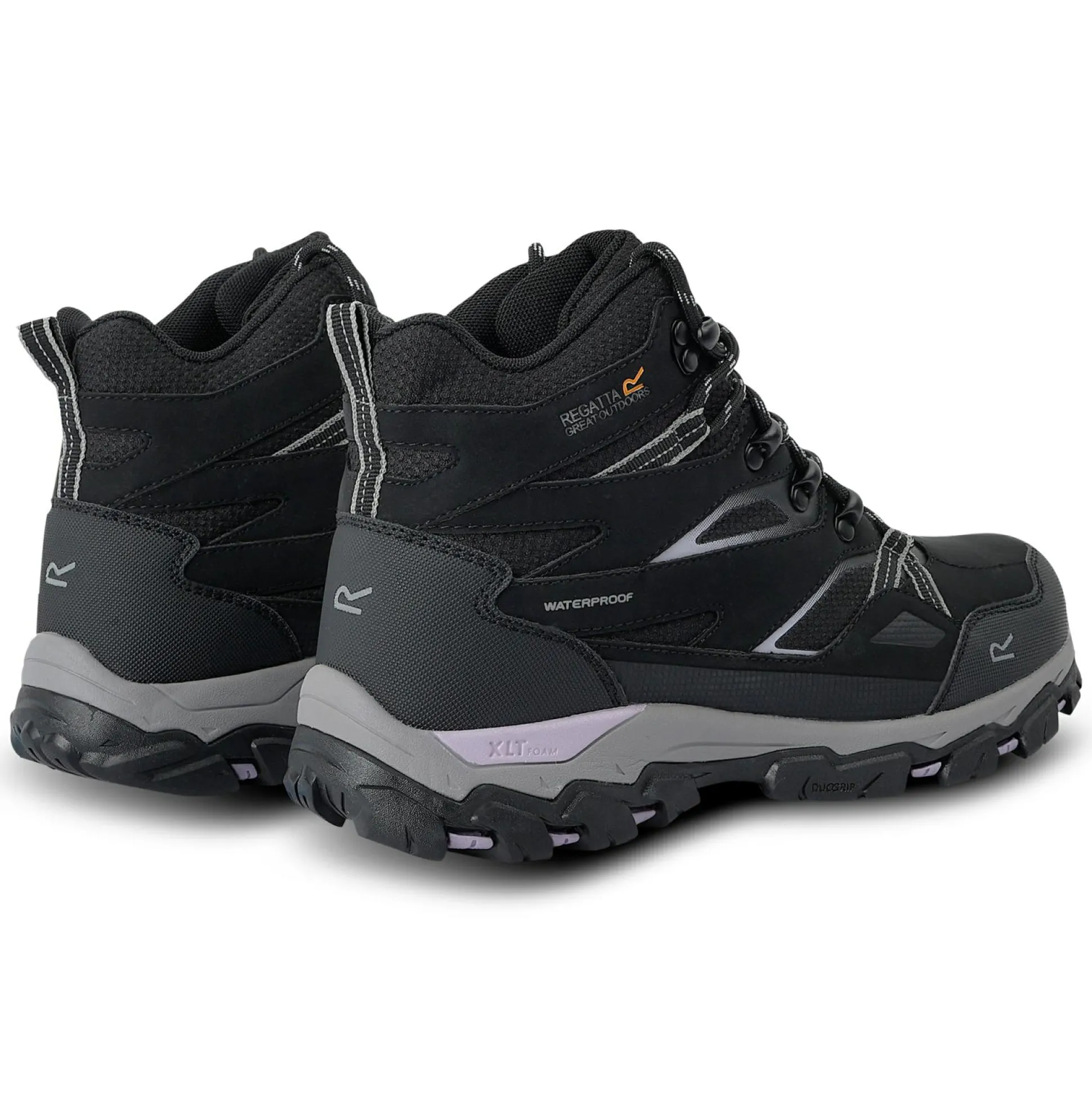 Women's Holcombe III Walking Boots | Black Purple Sage