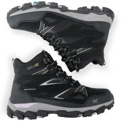 Women's Holcombe III Walking Boots | Black Purple Sage