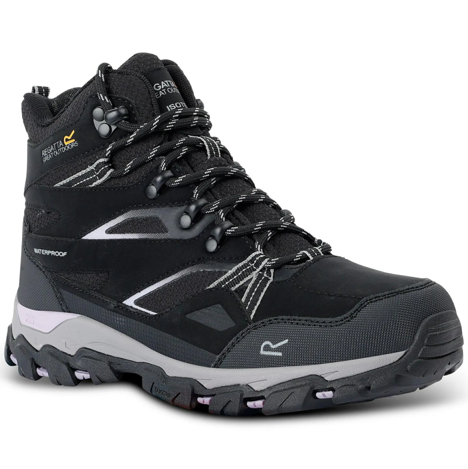 Women's Holcombe III Walking Boots | Black Purple Sage