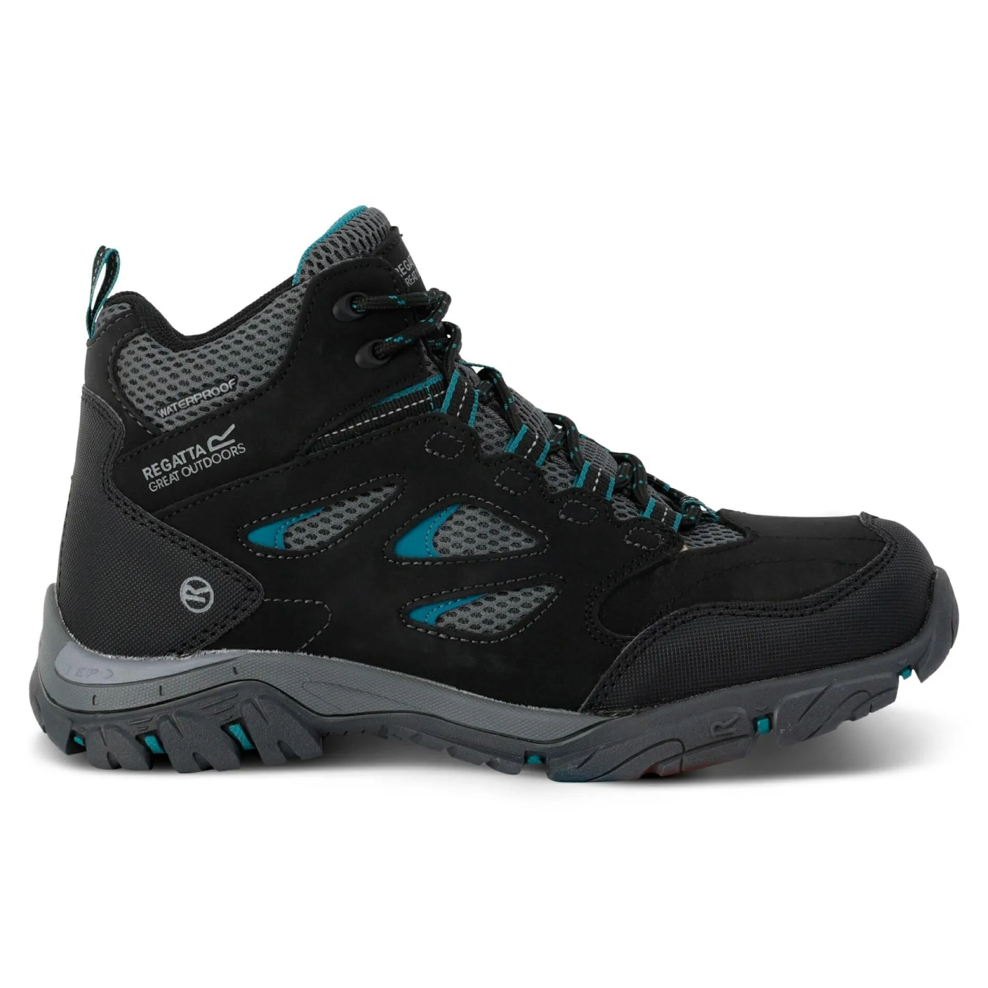 Women's Holcombe Waterproof Mid Walking Boots | Black Deep Lake